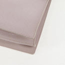 Salvatore Ferragamo Gancini Hand Bag Leather 2way Pink Silver Auth 128169V-17