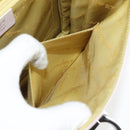 Salvatore Ferragamo Gancini Hand Bag Leather 2way Pink Silver Auth 128169V-27