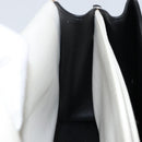 LOEWE Barcelona Shoulder Bag Leather Yellow Silver Auth 128170V-21