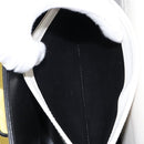 LOEWE Barcelona Shoulder Bag Leather Yellow Silver Auth 128170V-23