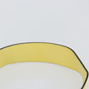 LOEWE Barcelona Shoulder Bag Leather Yellow Silver Auth 128170V-14