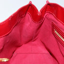 LOUIS VUITTON Vernis Wilshire PM Hand Bag Rouge Grunadine M91723 LV Auth 128171-19