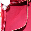 LOUIS VUITTON Vernis Wilshire PM Hand Bag Rouge Grunadine M91723 LV Auth 128171-20