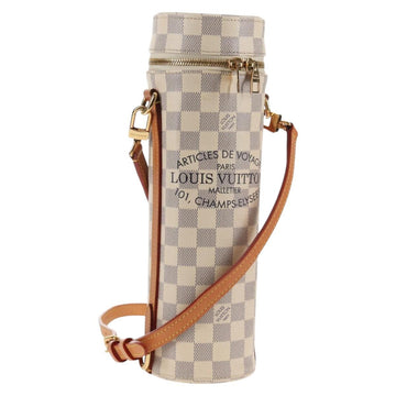 LOUIS VUITTON Damier Azur Bottle Holder Porte Boutille Bag GI0373 Auth 128175V