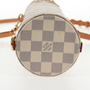 LOUIS VUITTON Damier Azur Bottle Holder Porte Boutille Bag GI0373 Auth 128175V-5
