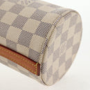 LOUIS VUITTON Damier Azur Bottle Holder Porte Boutille Bag GI0373 Auth 128175V-18
