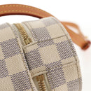 LOUIS VUITTON Damier Azur Bottle Holder Porte Boutille Bag GI0373 Auth 128175V-9