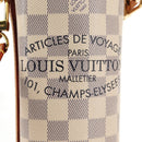 LOUIS VUITTON Damier Azur Bottle Holder Porte Boutille Bag GI0373 Auth 128175V-22