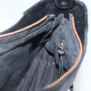 BALENCIAGA The Hip Shoulder Bag Leather Black 242803 Auth 128176V-19