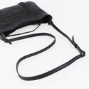 BALENCIAGA The Hip Shoulder Bag Leather Black 242803 Auth 128176V-7