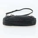 BALENCIAGA The Hip Shoulder Bag Leather Black 242803 Auth 128176V-5