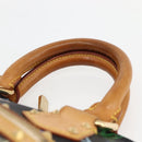 LOUIS VUITTON Monogram Multicolor Alma Hand Bag Black M92646 LV Auth 128178A-8