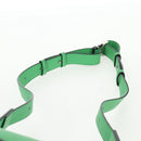 LOEWE Puzzle bag Anagram Waist bag Leather Green Silver Auth 128181M-16