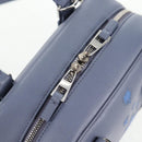 LOEWE Ghibli Howl's Moving Castle Amazona 16 Bag Leather 2way Blue Auth 128182M-23