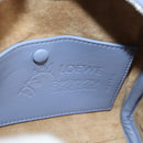 LOEWE Ghibli Howl's Moving Castle Amazona 16 Bag Leather 2way Blue Auth 128182M-24