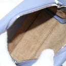 LOEWE Ghibli Howl's Moving Castle Amazona 16 Bag Leather 2way Blue Auth 128182M-11