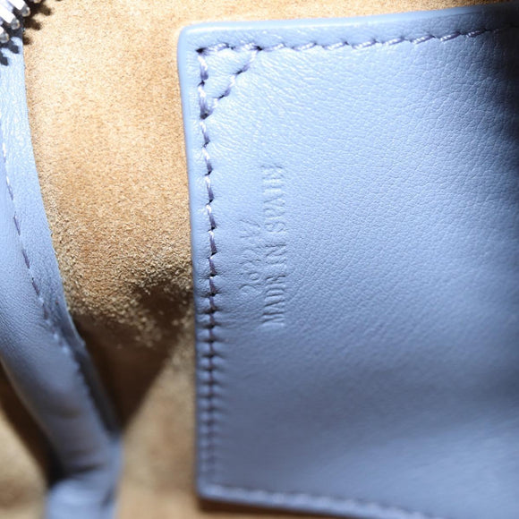 LOEWE Ghibli Howl's Moving Castle Amazona 16 Bag Leather 2way Blue Auth 128182M