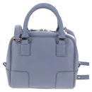 LOEWE Ghibli Howl's Moving Castle Amazona 16 Bag Leather 2way Blue Auth 128182M-3
