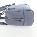 LOEWE Ghibli Howl's Moving Castle Amazona 16 Bag Leather 2way Blue Auth 128182M-4