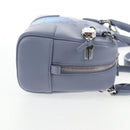 LOEWE Ghibli Howl's Moving Castle Amazona 16 Bag Leather 2way Blue Auth 128182M-5