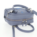 LOEWE Ghibli Howl's Moving Castle Amazona 16 Bag Leather 2way Blue Auth 128182M-7