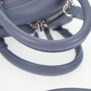 LOEWE Ghibli Howl's Moving Castle Amazona 16 Bag Leather 2way Blue Auth 128182M-8