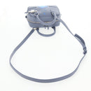 LOEWE Ghibli Howl's Moving Castle Amazona 16 Bag Leather 2way Blue Auth 128182M-9