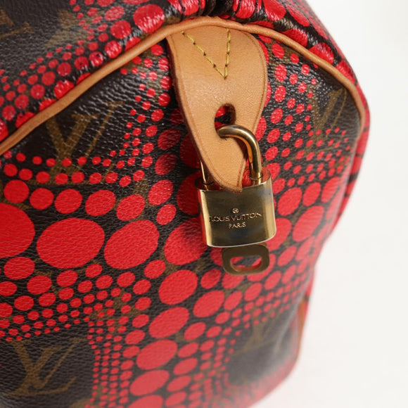 LOUIS VUITTON Monogram Dot Infinity Speedy 30 Hand Bag M40693 LV Auth 128184M