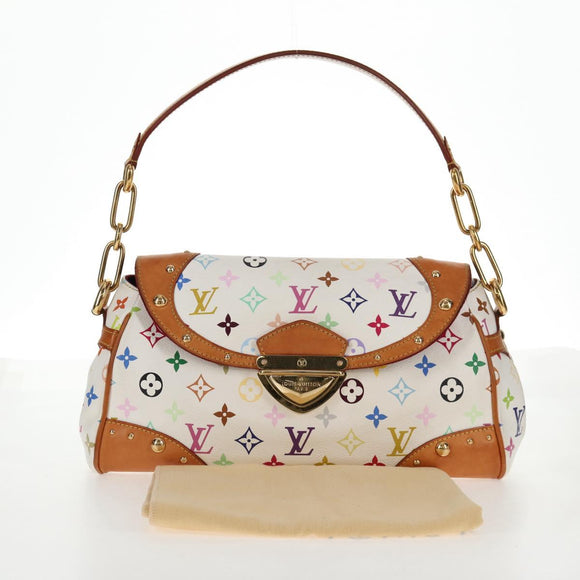 LOUIS VUITTON Monogram Multicolor Beverly MM Shoulder Bag M40203 Auth 128187A