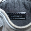 BALENCIAGA Flap Bag XS Shoulder Bag Leather 2way Gray Silver 719082 Auth 128190M-30