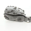 BALENCIAGA Flap Bag XS Shoulder Bag Leather 2way Gray Silver 719082 Auth 128190M-5