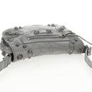 BALENCIAGA Flap Bag XS Shoulder Bag Leather 2way Gray Silver 719082 Auth 128190M-7