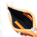 BALENCIAGA Le Cagoule XS Shoulder Bag Leather Orange Silver 671309 Auth 128191M-25