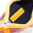 BALENCIAGA Le Cagoule XS Shoulder Bag Leather Orange Silver 671309 Auth 128191M-26