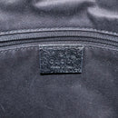 GUCCI GG Canvas Tote Bag Black Silver 113017 Auth 128212-17