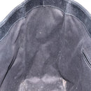 GUCCI GG Canvas Tote Bag Black Silver 113017 Auth 128212-19