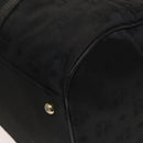 MCM Vicetos Logogram Shoulder Bag Nylon 2way Black Gold Auth 128228-17