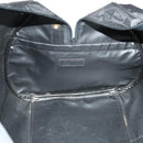 MCM Vicetos Logogram Shoulder Bag Nylon 2way Black Gold Auth 128228-19