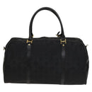 MCM Vicetos Logogram Shoulder Bag Nylon 2way Black Gold Auth 128228-2