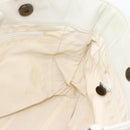CHANEL Chain Tote Bag Lamb Skin White CC Auth 128237-20