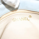 CHANEL Matelasse Shoulder Bag Lamb Skin Ivory Gold CC Auth 128238-21