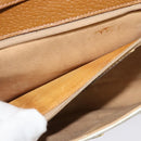 GUCCI GG Supreme Shoulder Bag PVC White Gold 904 02 050 Auth 128242-20