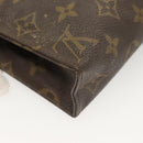 LOUIS VUITTON Monogram Poche Toilette 19 Pouch M47544 LV Auth 128260-15