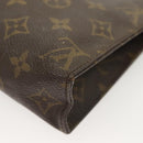 LOUIS VUITTON Monogram Poche Toilette 19 Pouch M47544 LV Auth 128260-16