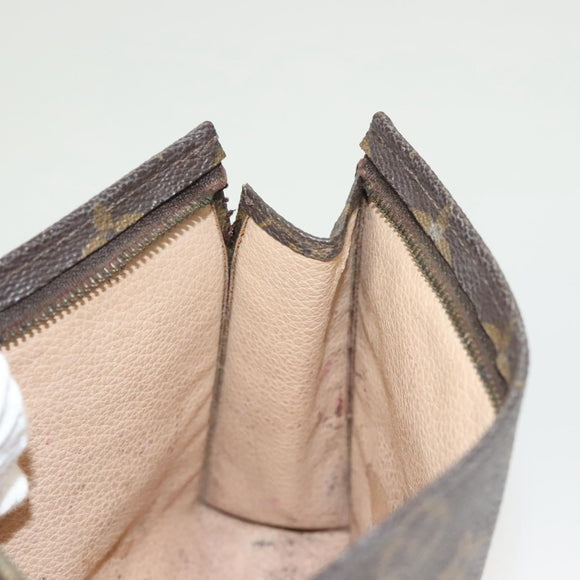 LOUIS VUITTON Monogram Poche Toilette 19 Pouch M47544 LV Auth 128260