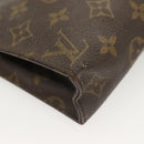 LOUIS VUITTON Monogram Poche Toilette 19 Pouch M47544 LV Auth 128260-7