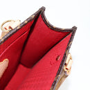 LOUIS VUITTON Monogram Yayoi Kusama Petit Sac Plat Tasche 2way M81867 Auth 128264SM-18