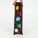 LOUIS VUITTON Monogram Yayoi Kusama Petit Sac Plat Tasche 2way M81867 Auth 128264SM-3