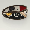 LOUIS VUITTON Monogram Katyusha White M77394 LV Auth 128265M-4