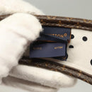 LOUIS VUITTON Monogram Katyusha White M77394 LV Auth 128265M-8